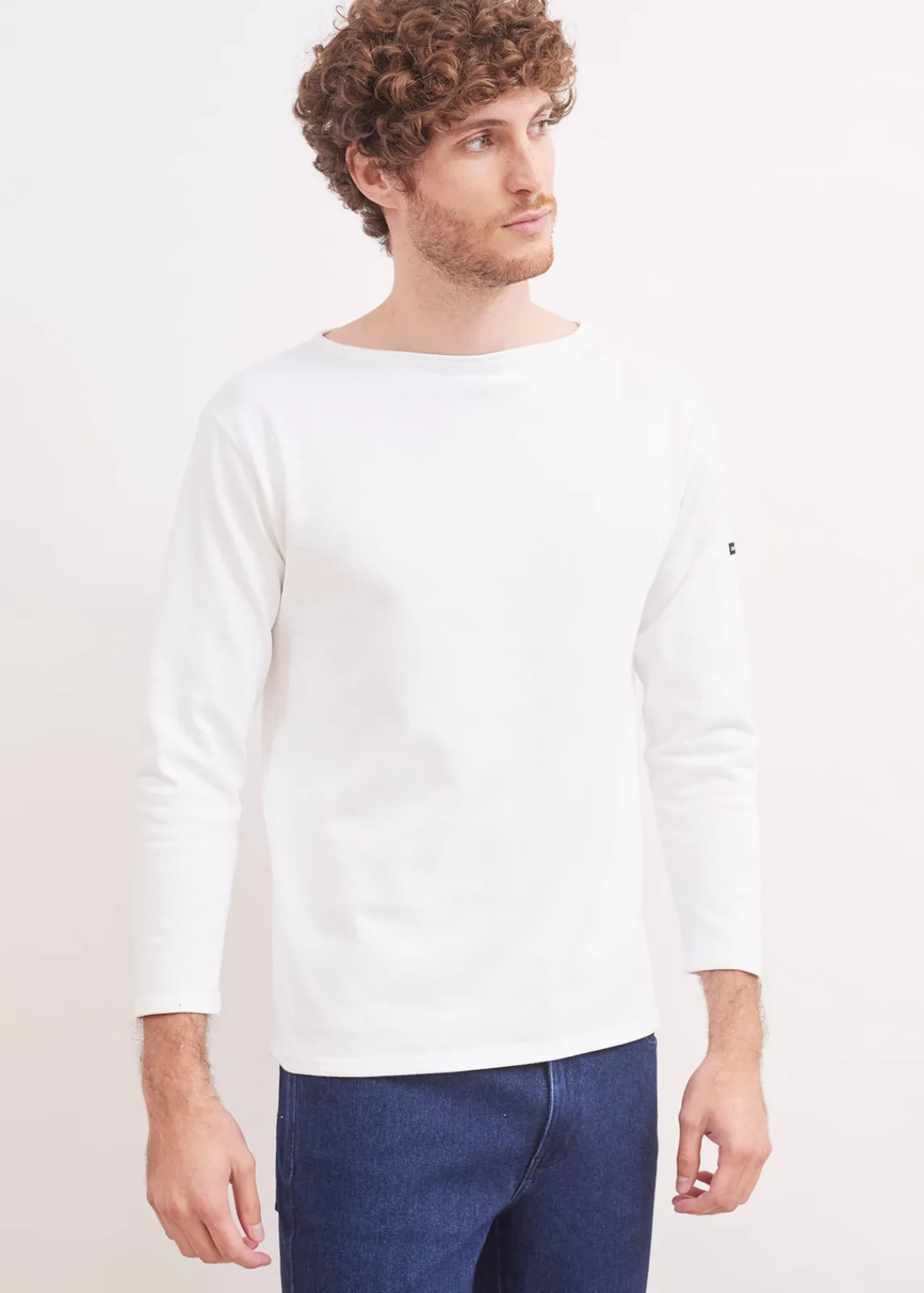 SAINT JAMES Marinières*T-shirt marin Guildo Neige