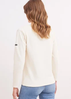 SAINT JAMES Marinières*T-shirt marin Guildo Ecru