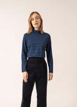 SAINT JAMES Marinières*T-shirt Oural Navy/gitane